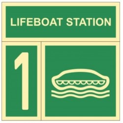 Lifeboat station
40x40 cm...