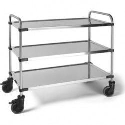 Serving & clearing trolley...